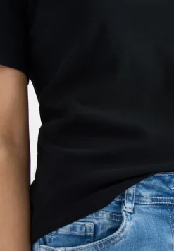 Basic katoenen shirt