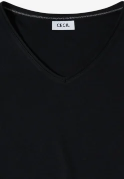 Basic katoenen shirt