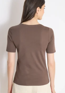Basic katoenen shirt