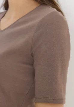 Basic katoenen shirt
