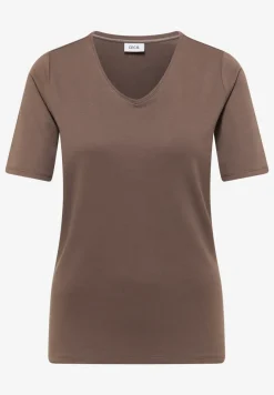 Basic katoenen shirt
