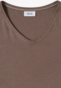 Basic katoenen shirt