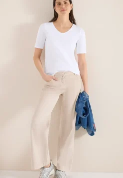 Basic katoenen shirt