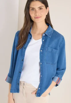 Basic katoenen shirt
