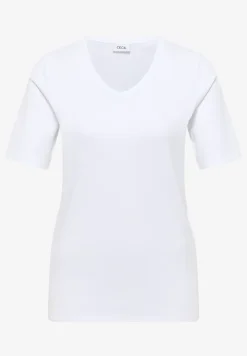 Basic katoenen shirt