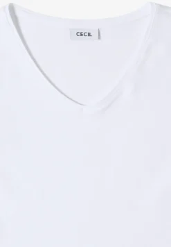 Basic katoenen shirt