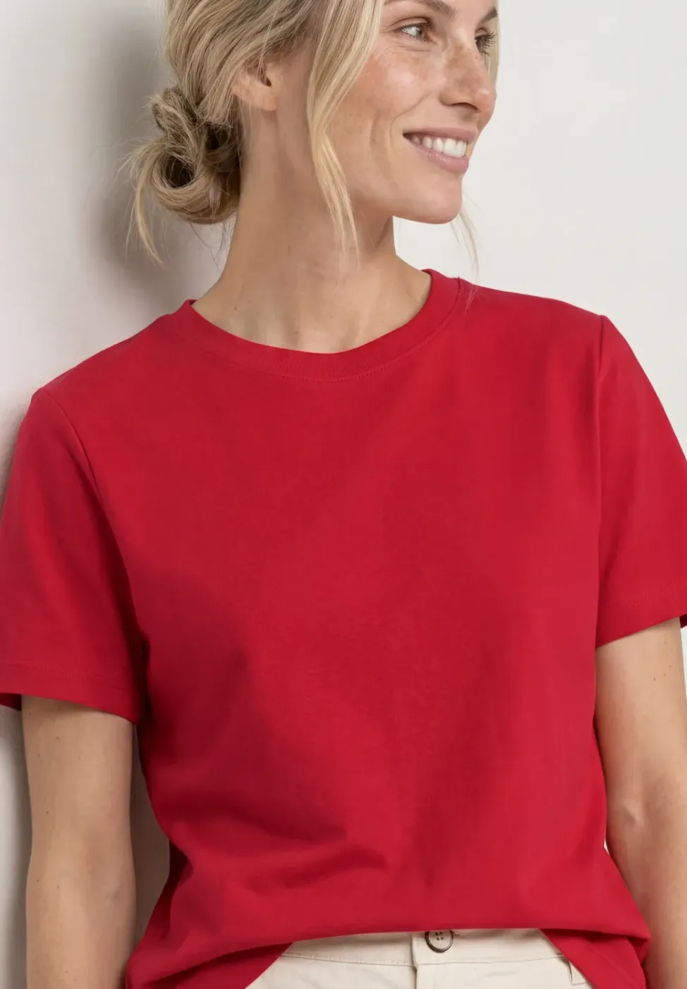 Basic Shirt in een kort model