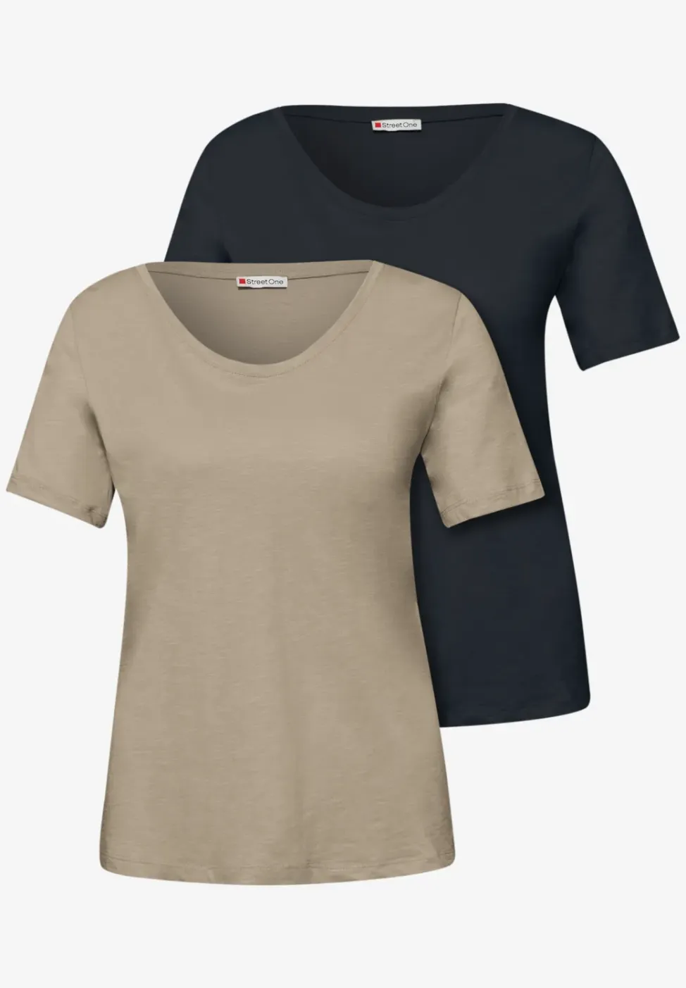 Basic Shirt in een 2-pack