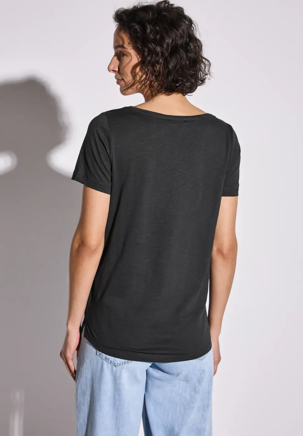 Basic Shirt in effen kleur