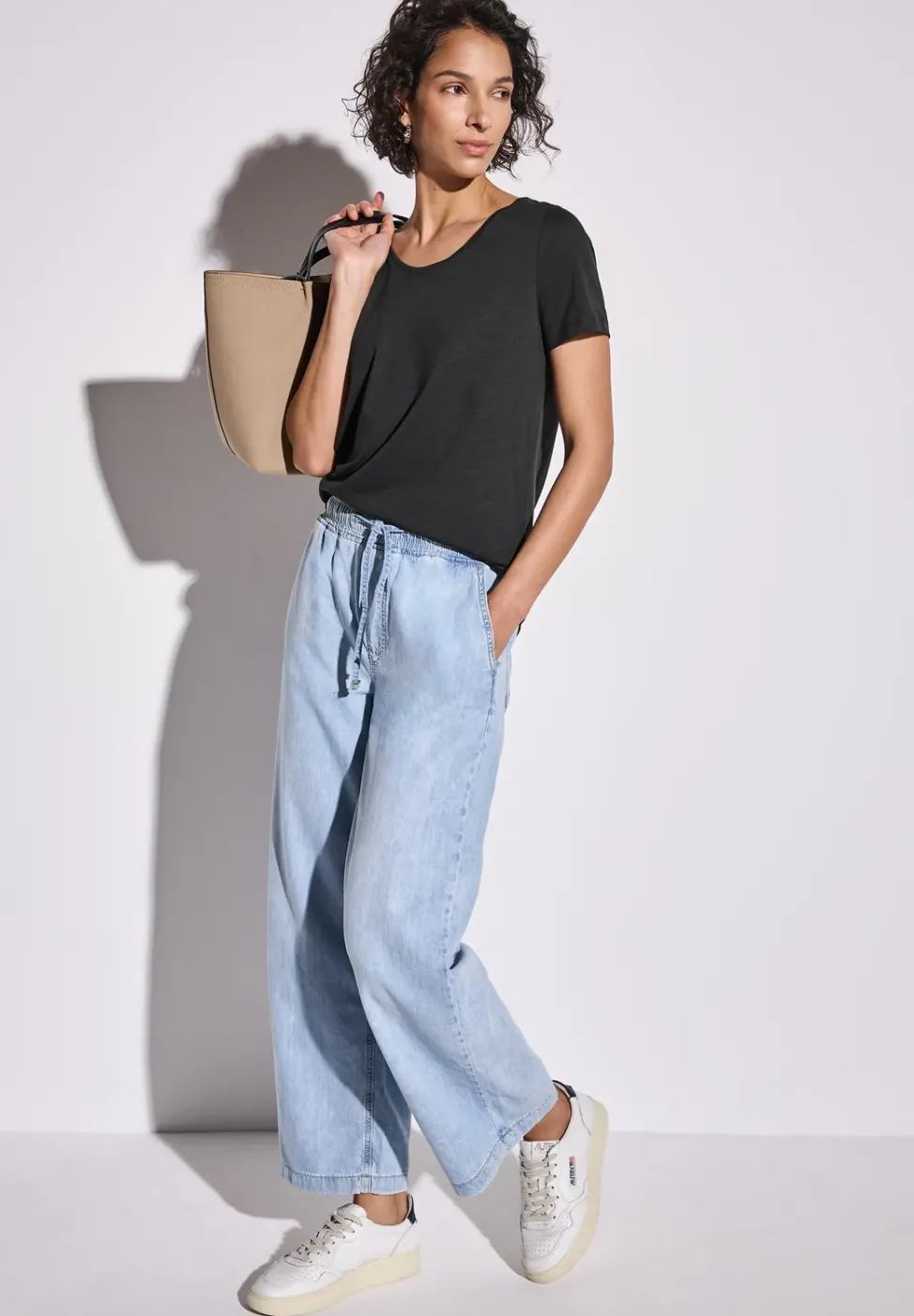 Basic Shirt in effen kleur