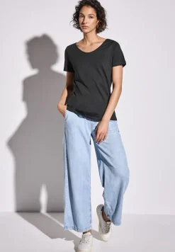 Basic Shirt in effen kleur