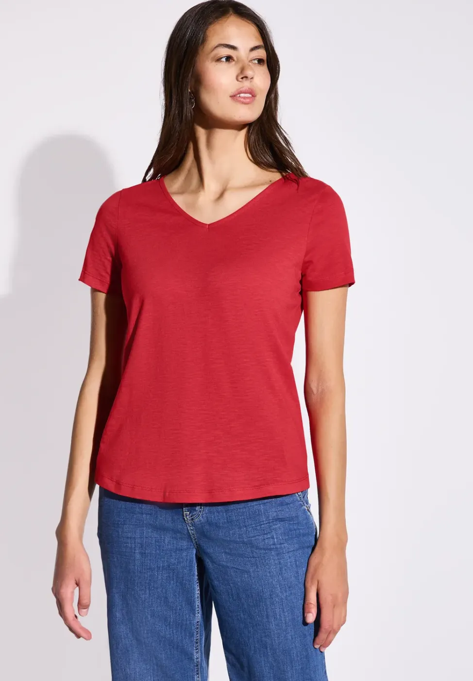 Basic Shirt in effen kleur