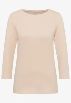 Basic shirt in effen kleur