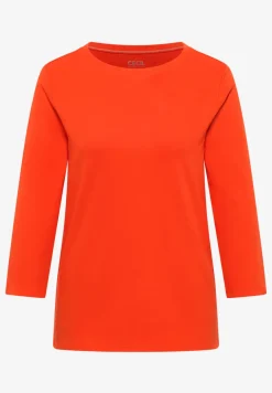 Basic shirt in effen kleur