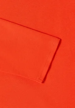 Basic shirt in effen kleur
