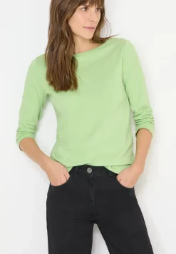 Basic shirt in effen kleur