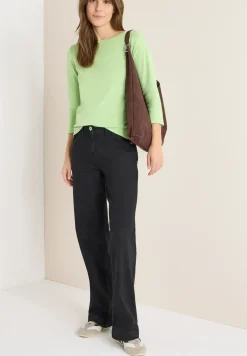 Basic shirt in effen kleur