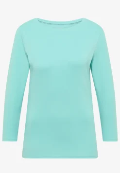 Basic shirt in effen kleur