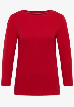 Basic shirt in effen kleur