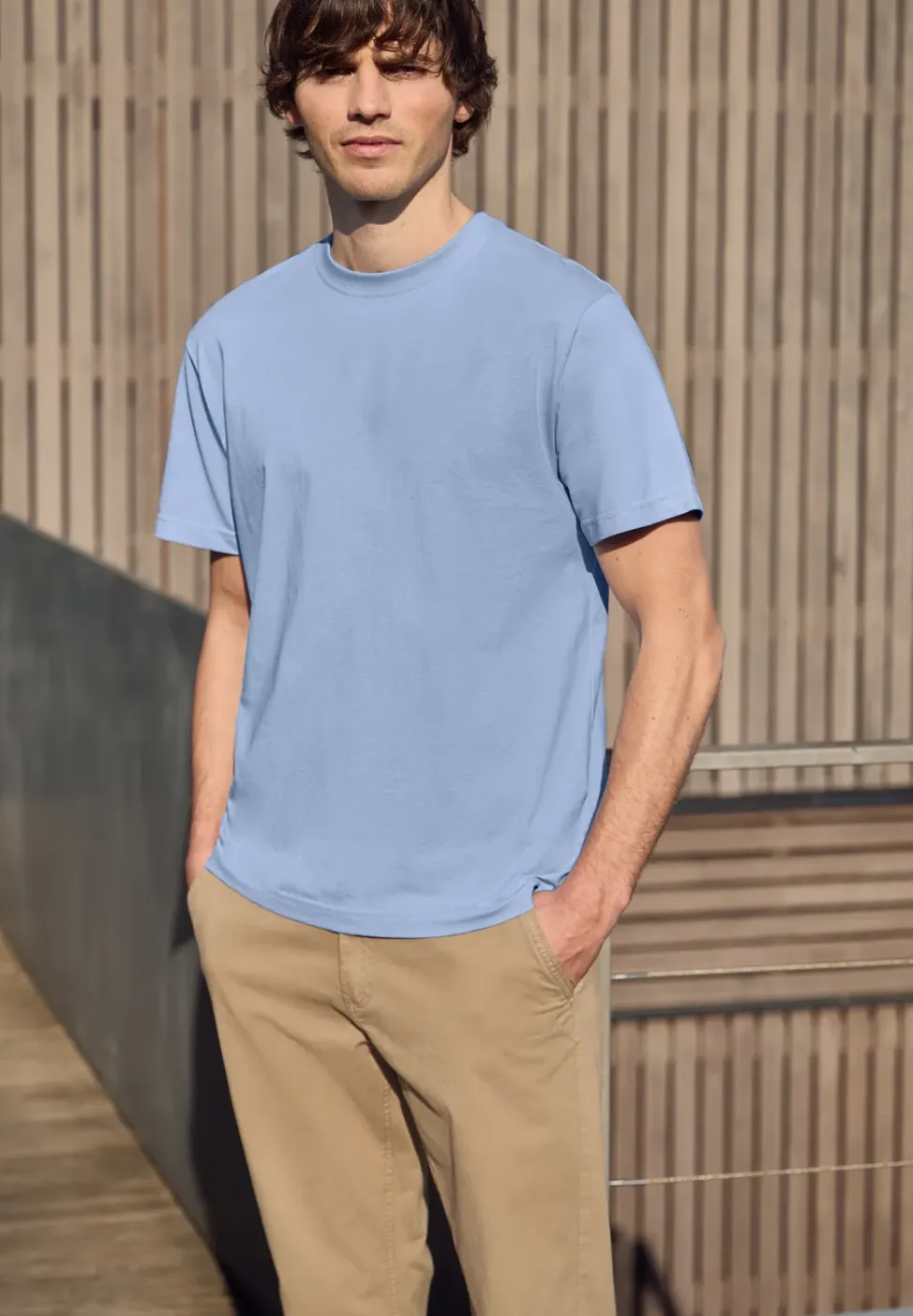 Basic Shirt in effen kleur
