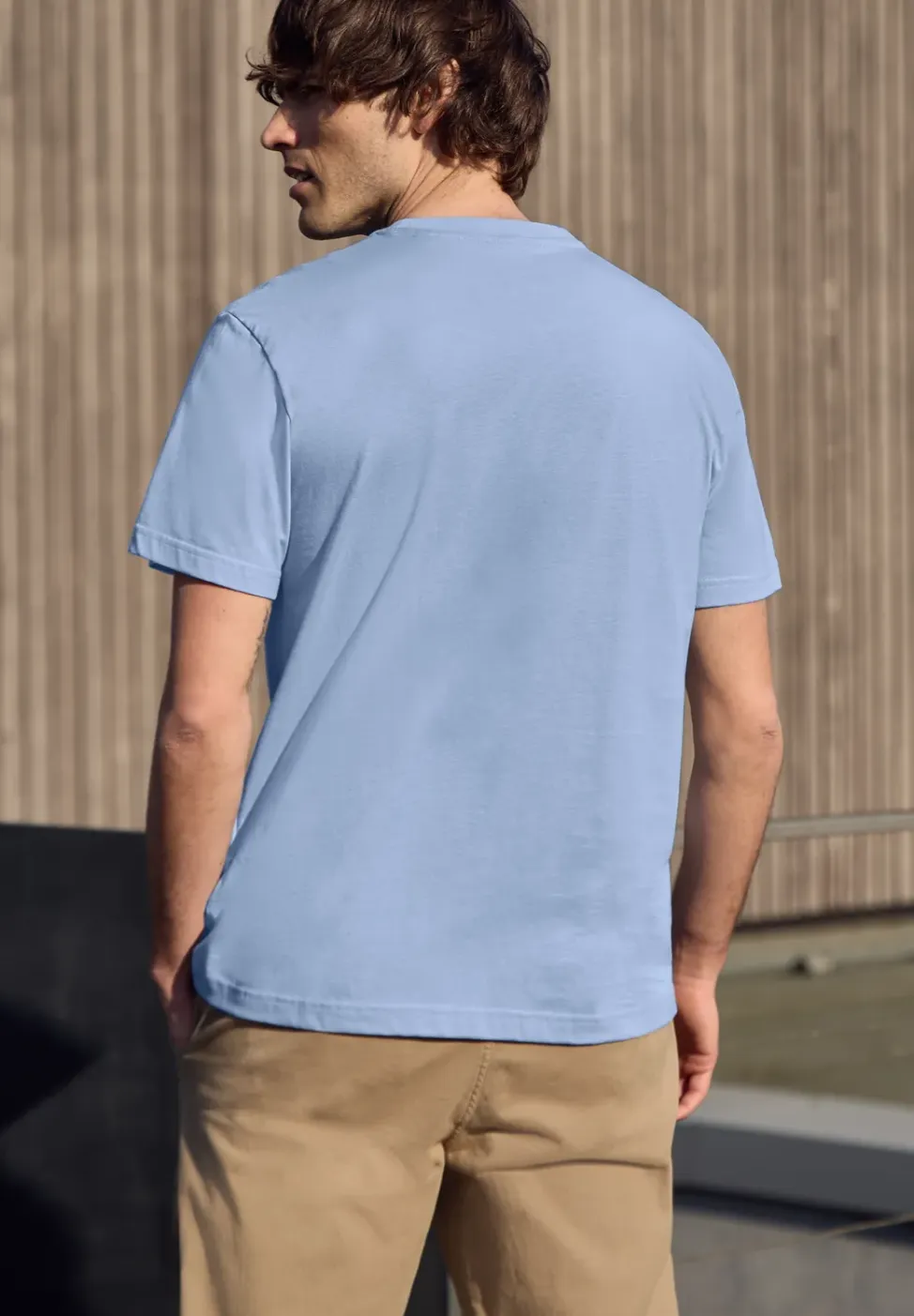 Basic Shirt in effen kleur