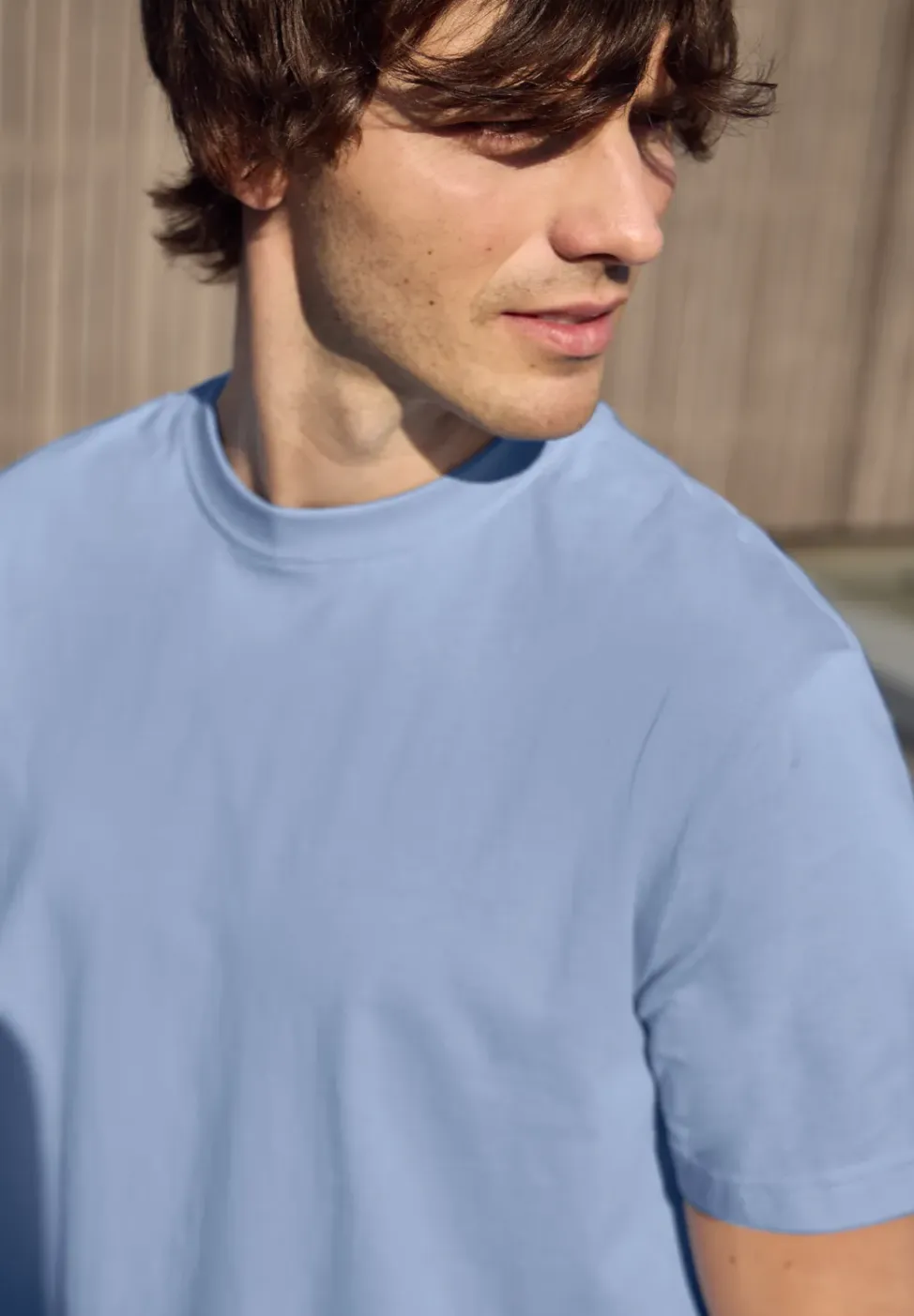 Basic Shirt in effen kleur