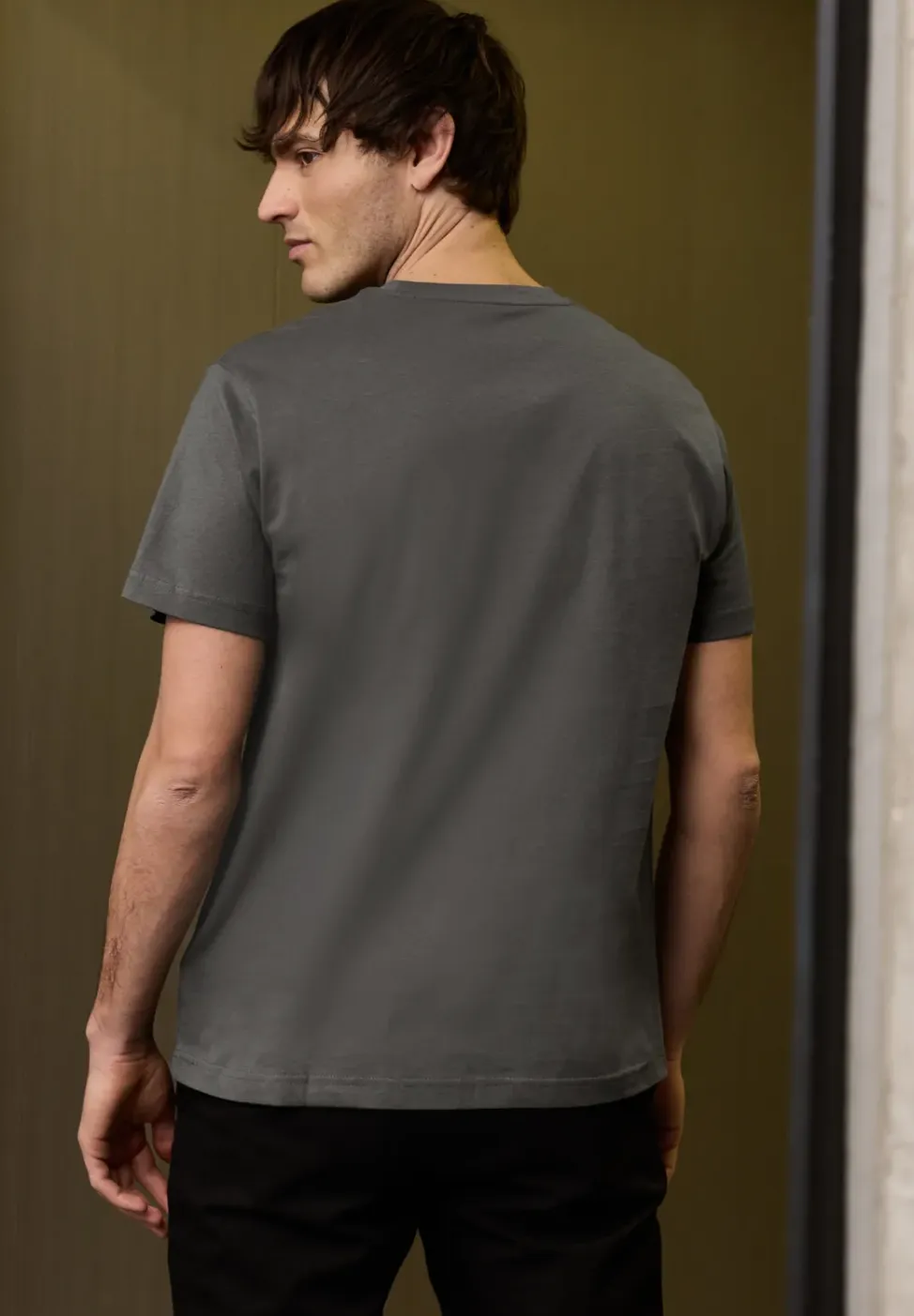 Basic Shirt in effen kleur