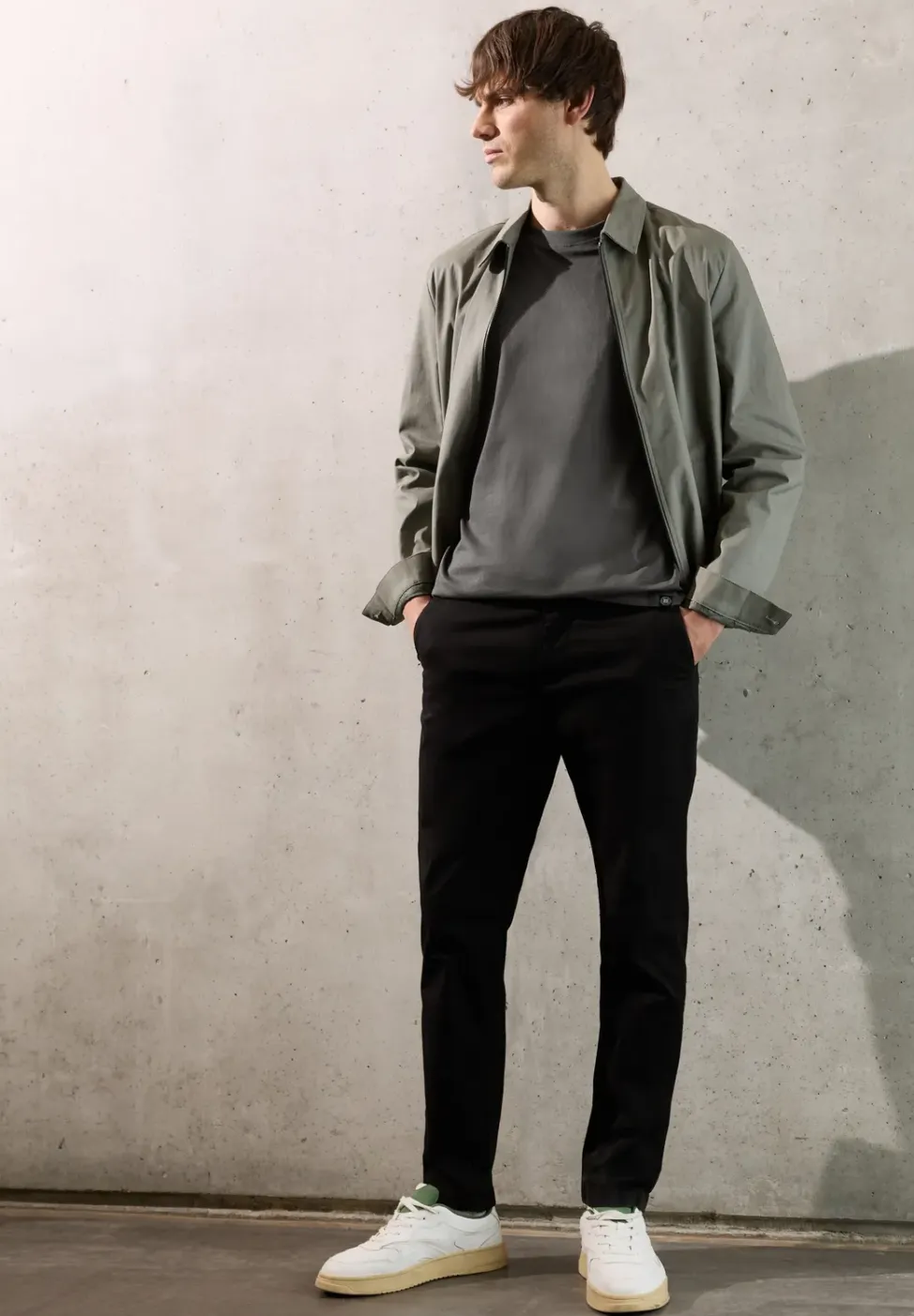 Basic Shirt in effen kleur