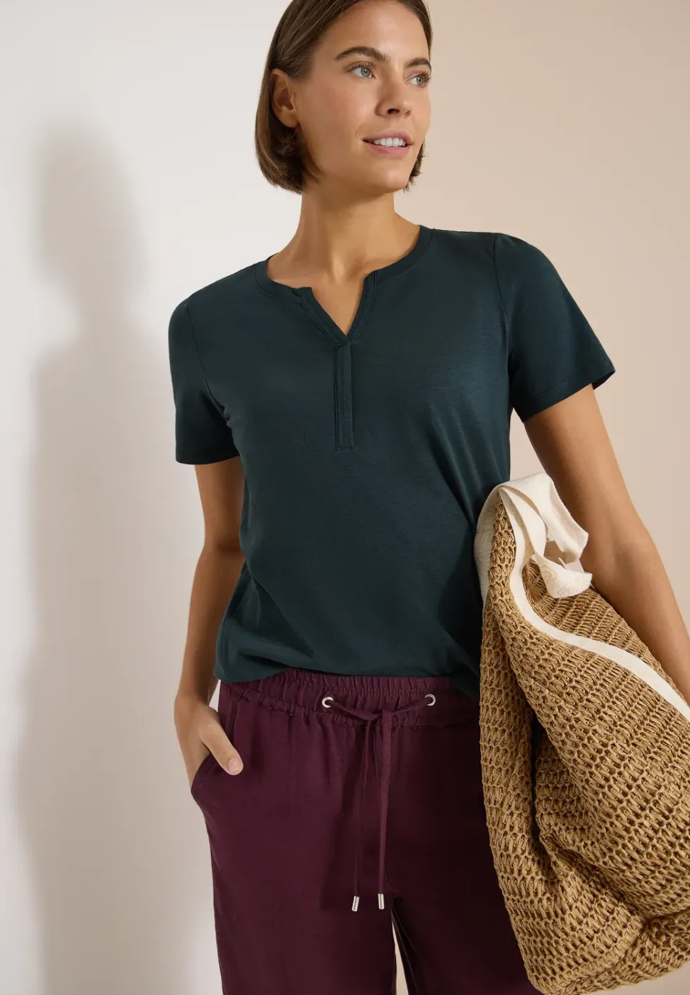 Basic shirt in tuniekstijl