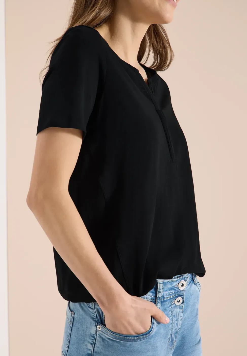 Basic shirt in tuniekstijl