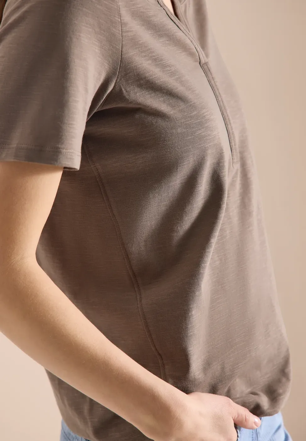 Basic shirt in tuniekstijl