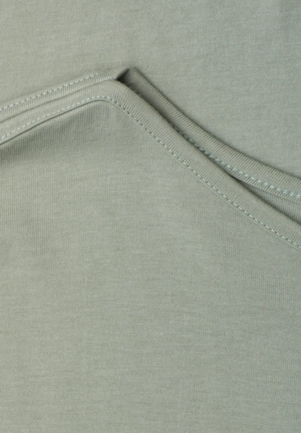 Basic shirt met boothals