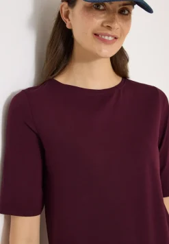 Basic Shirt met boothals