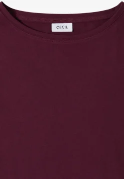 Basic Shirt met boothals