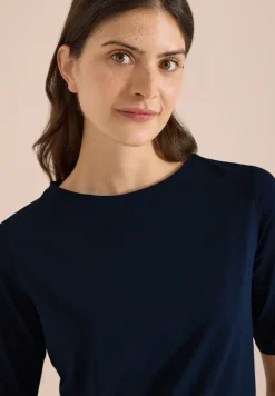 Basic Shirt met boothals