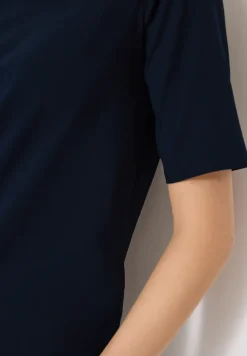 Basic Shirt met boothals