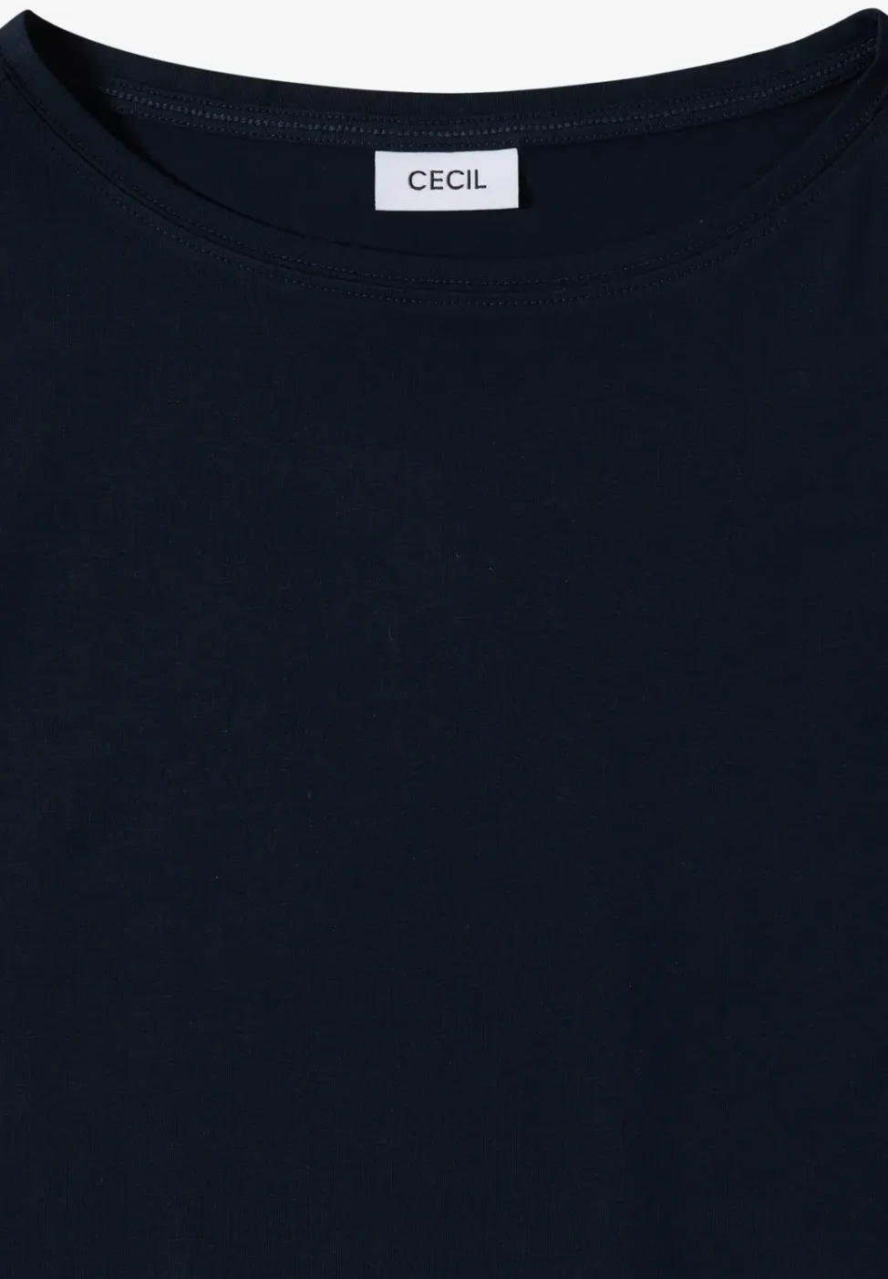 Basic Shirt met boothals