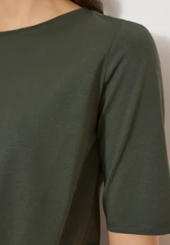 Basic Shirt met boothals