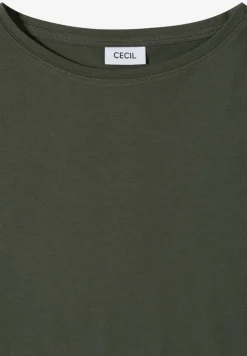 Basic Shirt met boothals
