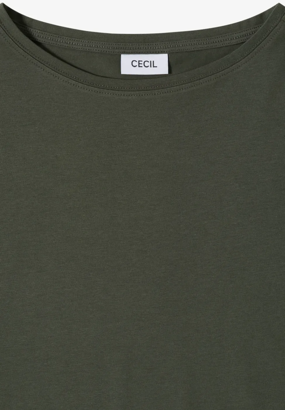 Basic Shirt met boothals