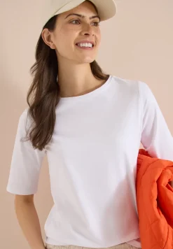 Basic Shirt met boothals