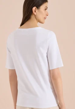 Basic Shirt met boothals
