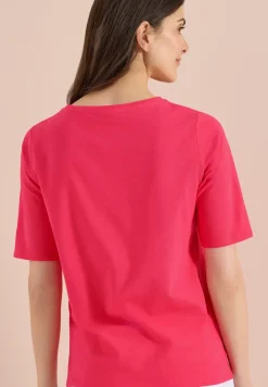 Basic Shirt met boothals