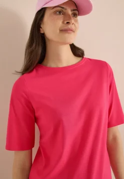 Basic Shirt met boothals