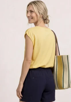 Basic shirt met boothals