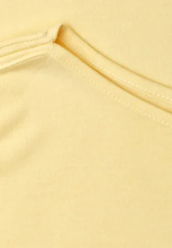 Basic shirt met boothals