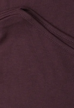 Basic shirt met boothals