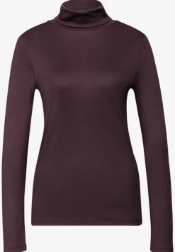 Basic shirt met coltrui