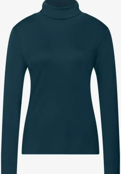 Basic shirt met coltrui