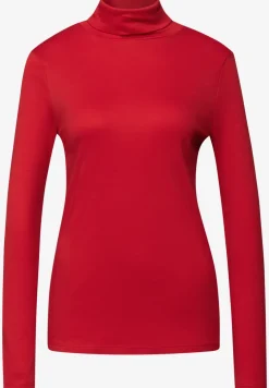 Basic shirt met coltrui